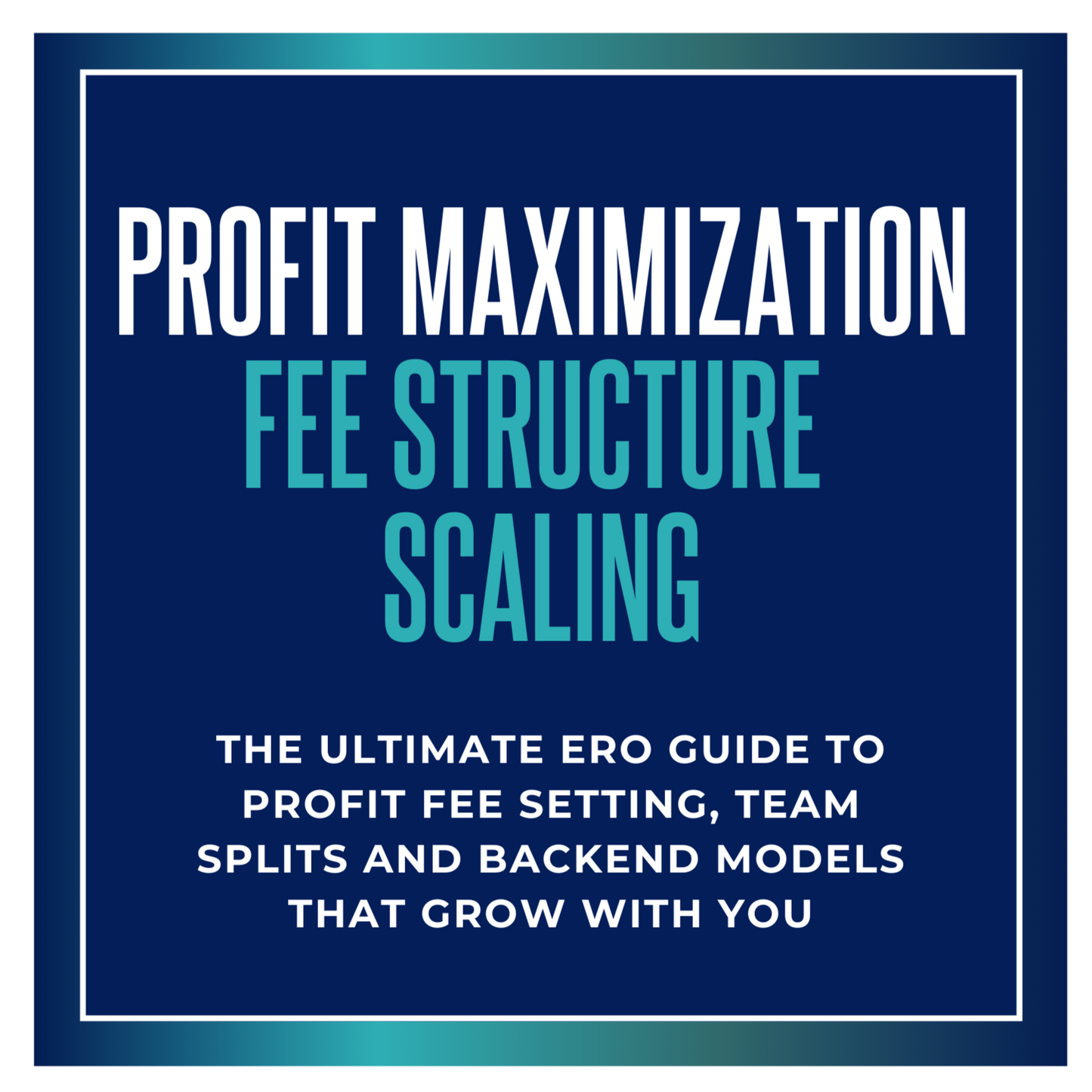 Profit Maximization for EROs