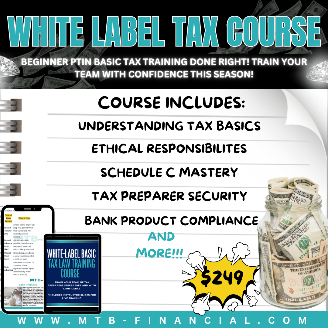 Basic Tax Law Course
