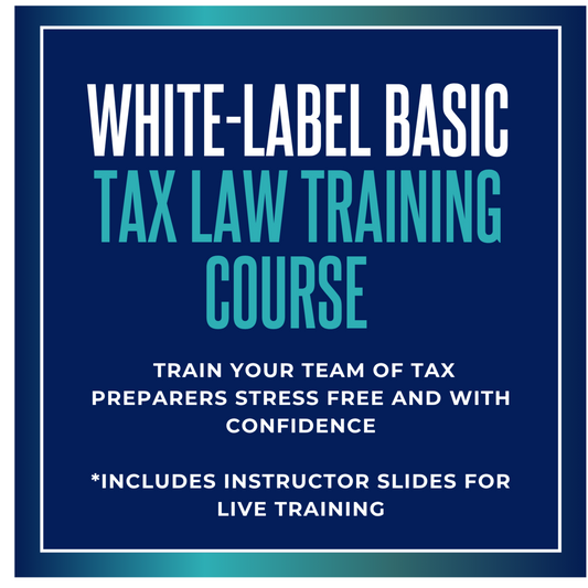 Basic Tax Law Course