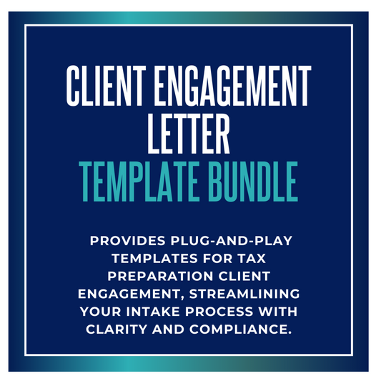 Client Engagement Letter Template Bundle