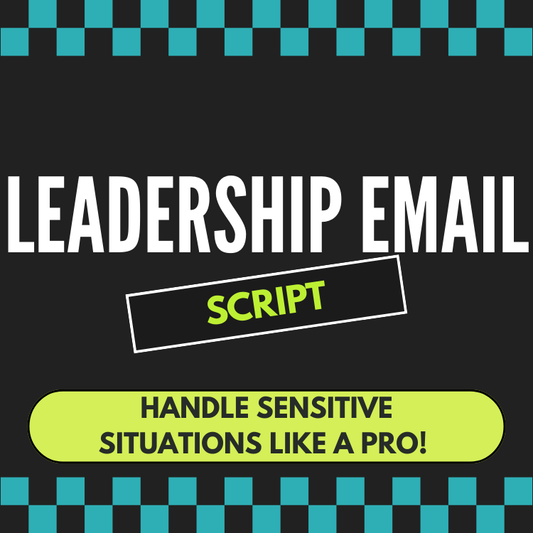 Leadership Communication Email Scripts