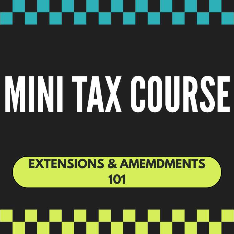 Mini Instructor Course: Extensions & Amendments
